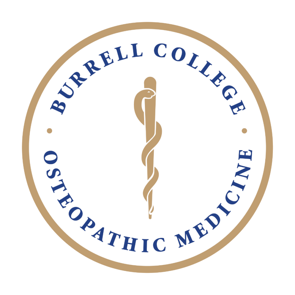 The Burrell College of Osteopathic Medicine Logo - Circle Logo Badge