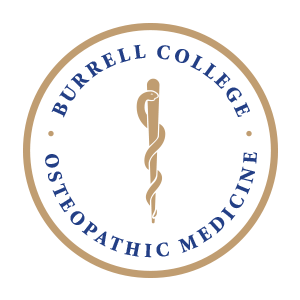 The Burrell College of Osteopathic Medicine Logo - Circle Logo Badge