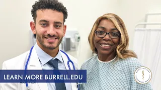 Debra Setts and a student at Burrell College