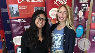 Student Doctors During The Women in Medicine Exhibit at the Burrell College Of Osteopathic Medicine.