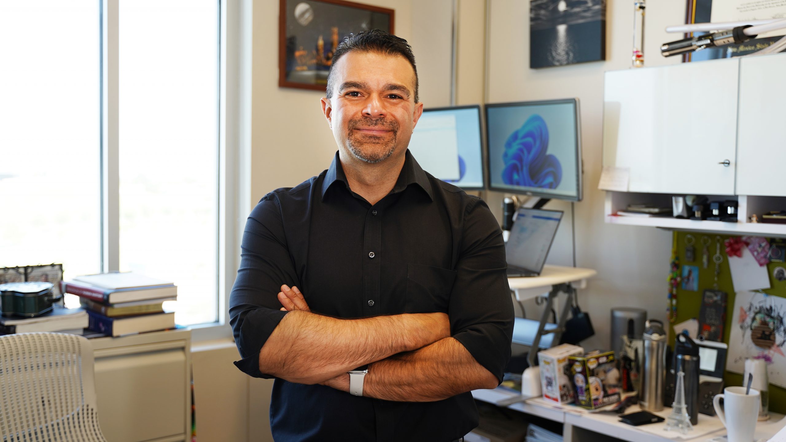 Steven Ontiveros, MBA, PhD, Chair of Anatomy and Cell Biology and a founding faculty member at Burrell College