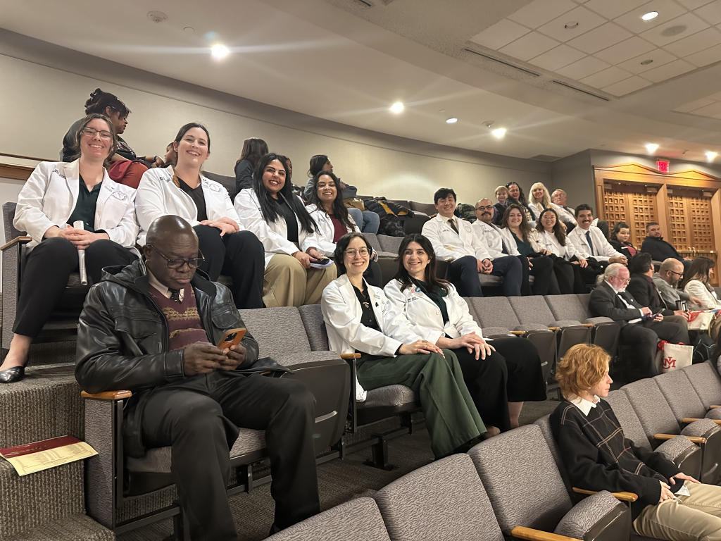 Burrell white Coat ceremony in New Mexico