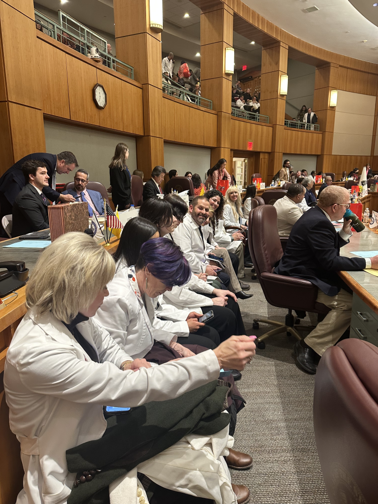 Burrell white Coat ceremony in New Mexico