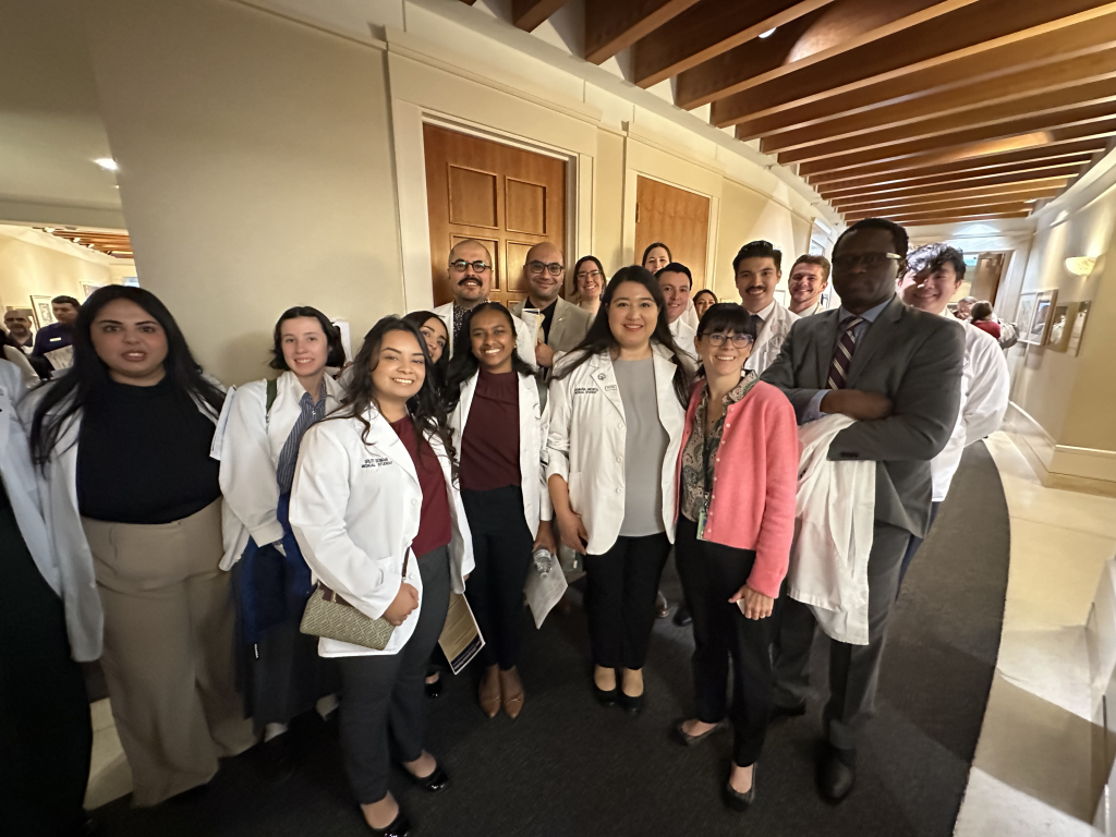 Burrell white Coat ceremony in New Mexico