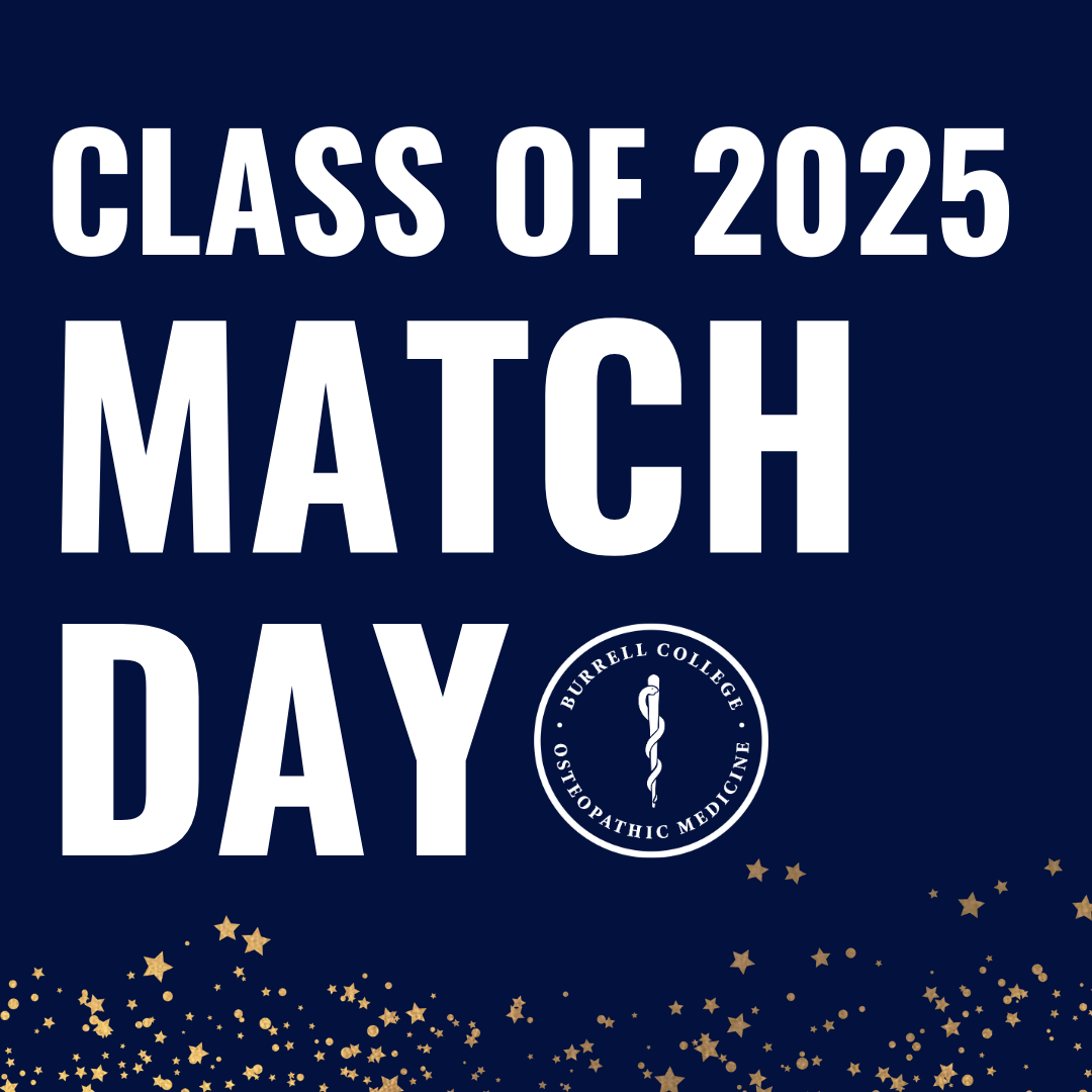 Burrell College Match Day 2025 graphic