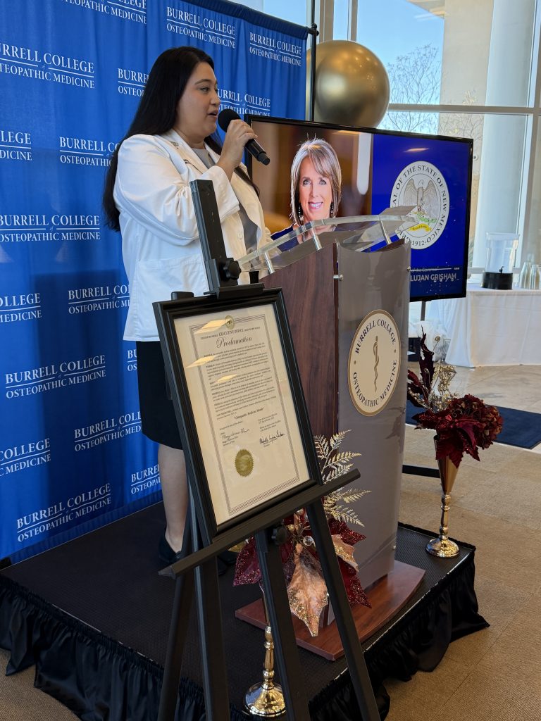 Burrell College and NMOMA Celebrate Osteopathic Medicine Month with Governor’s Proclamation Ceremony