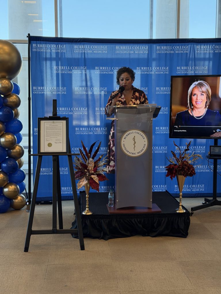 Burrell College and NMOMA Celebrate Osteopathic Medicine Month with Governor’s Proclamation Ceremony