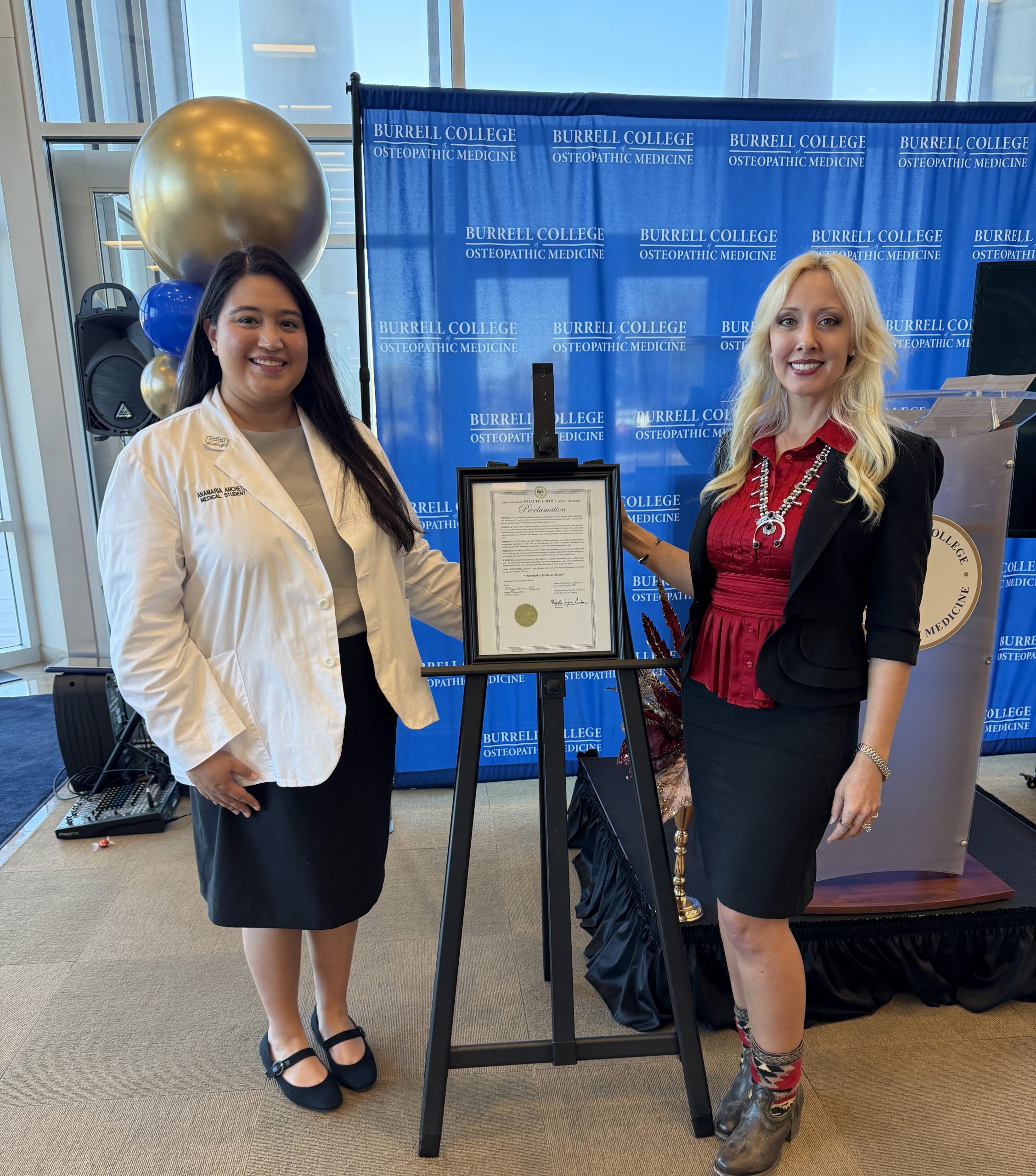 DR Nixon National Osteopathic Medicine Day New Mexico